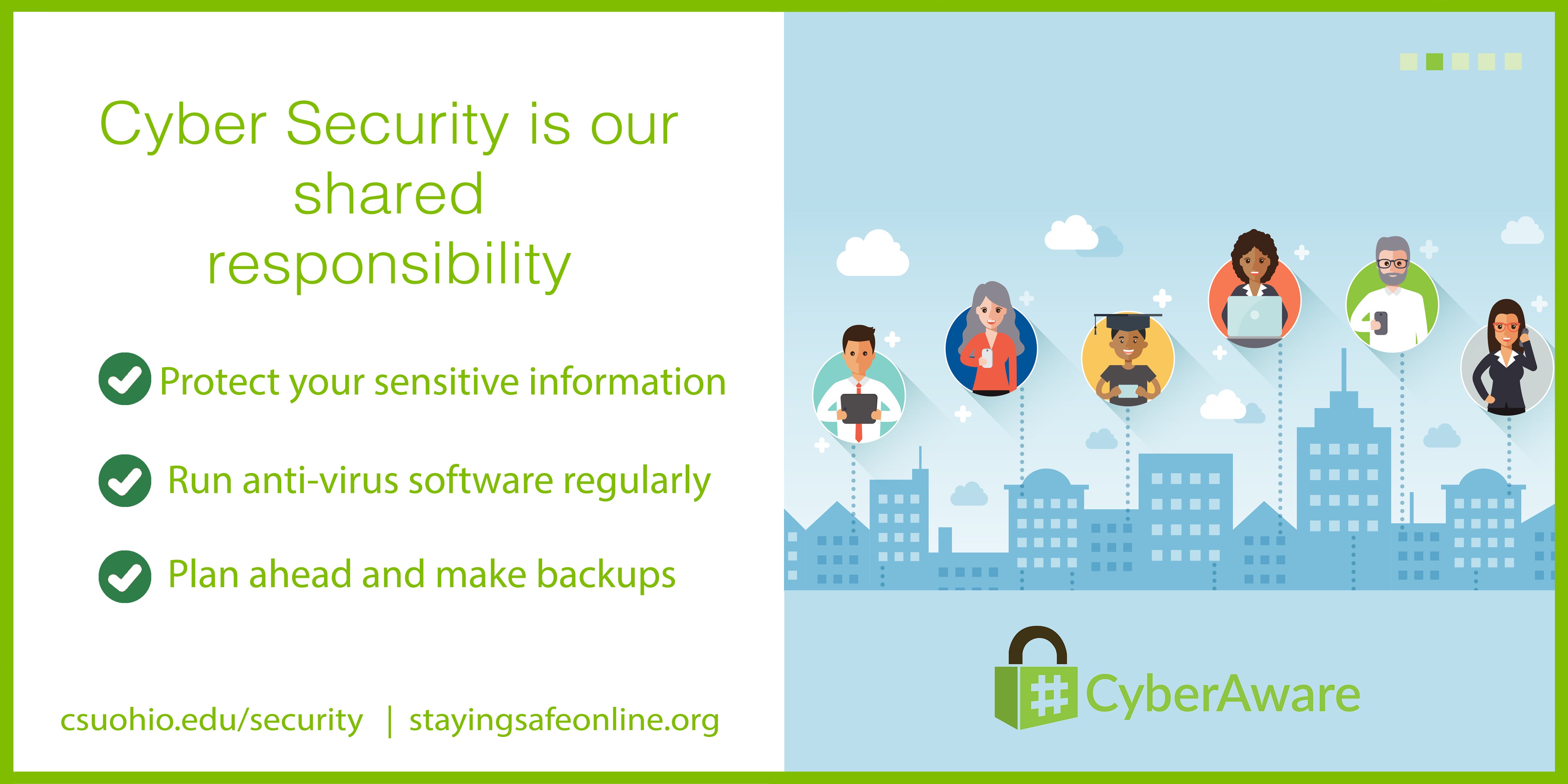 Cyber security is our hared responsability