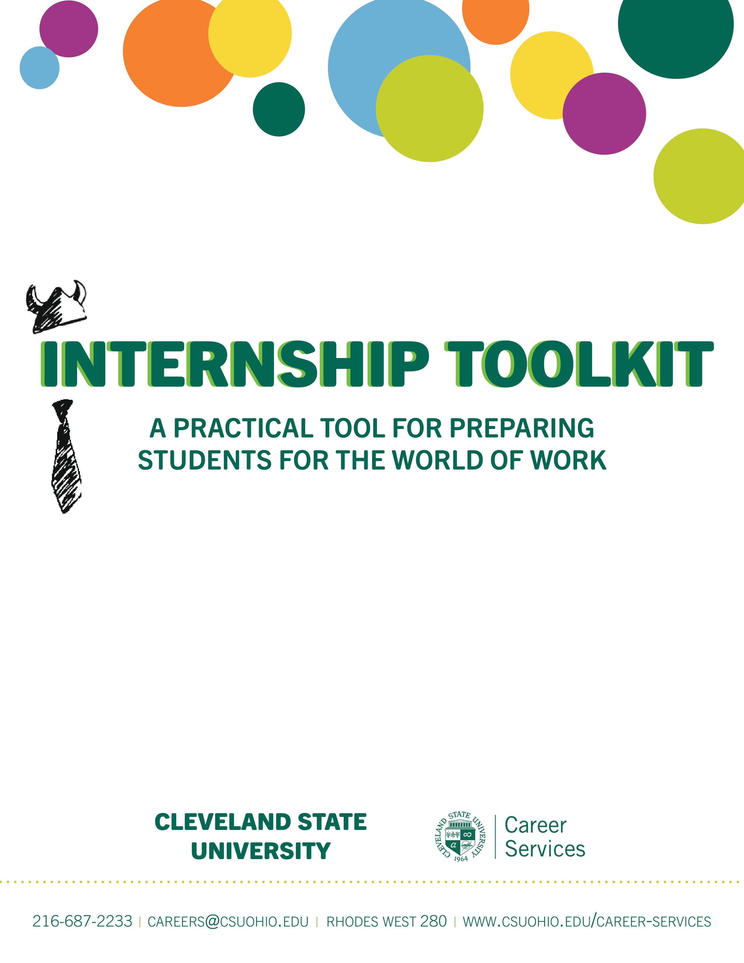 Internship Toolkit Internship Toolkit