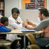 education students teaching a minor