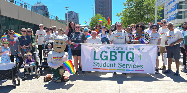 LGBTQ+ Student Services at Cleveland Pride festival