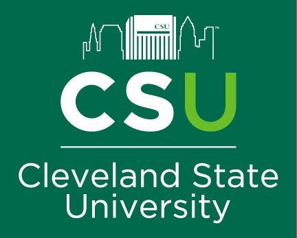 CSU Vertical logo reversed color palette