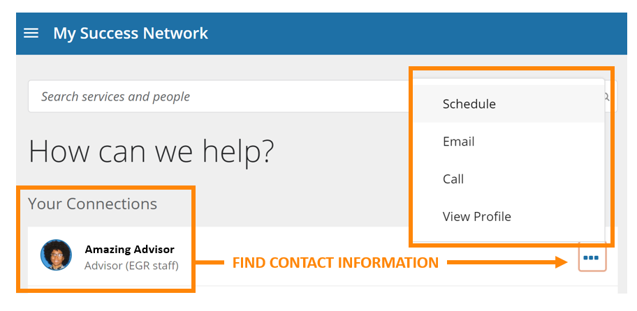 Find Your Advisor