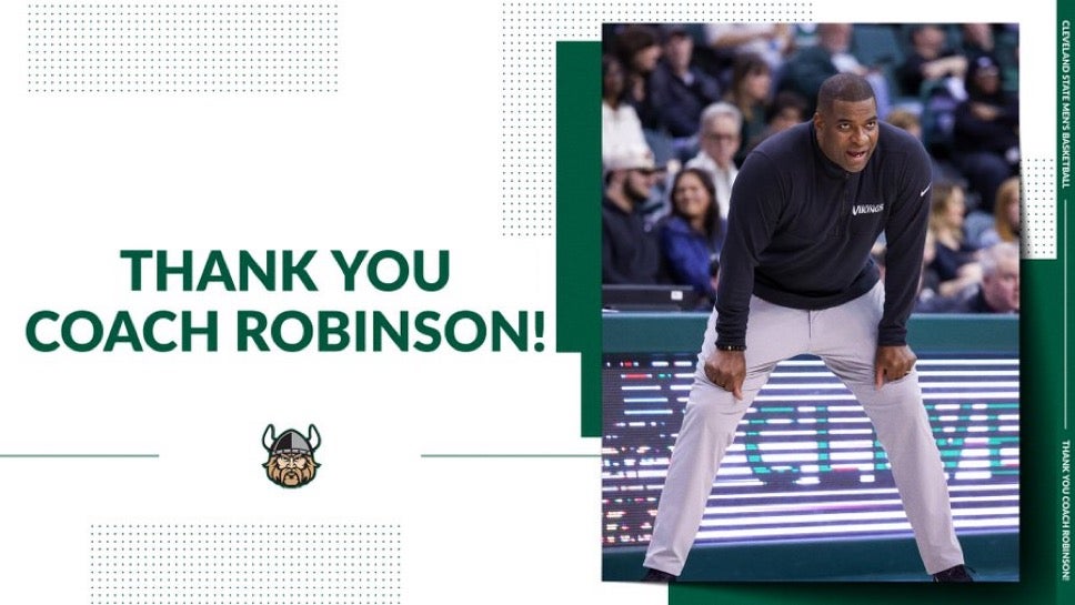 Thank you Coach Robinson