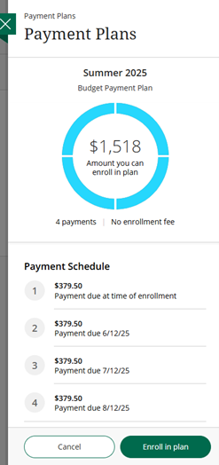 TransAct Available Plans