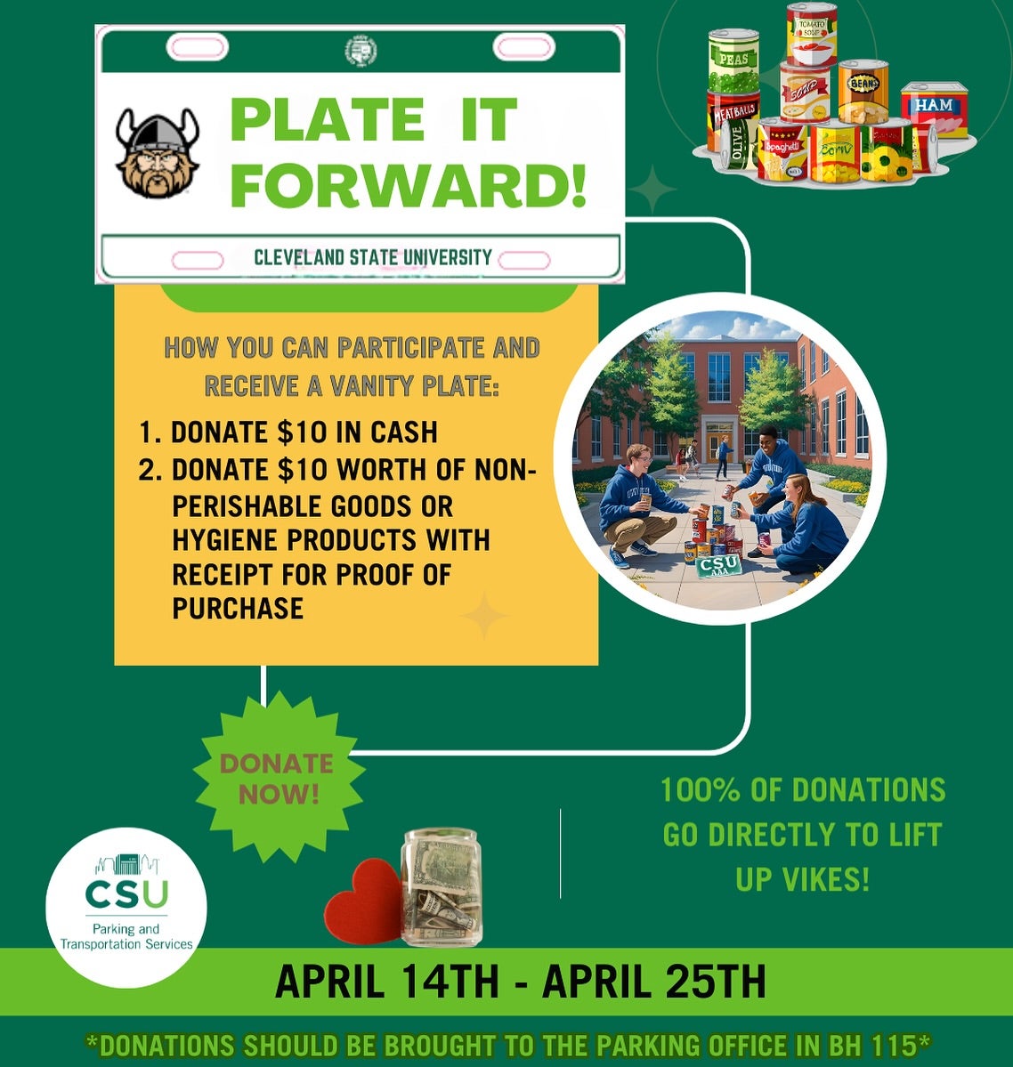 Plate-it Forward Food Drive