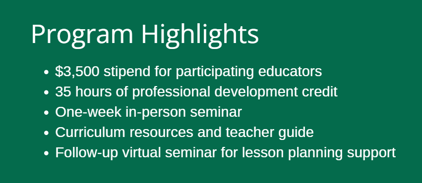 Program Highlights