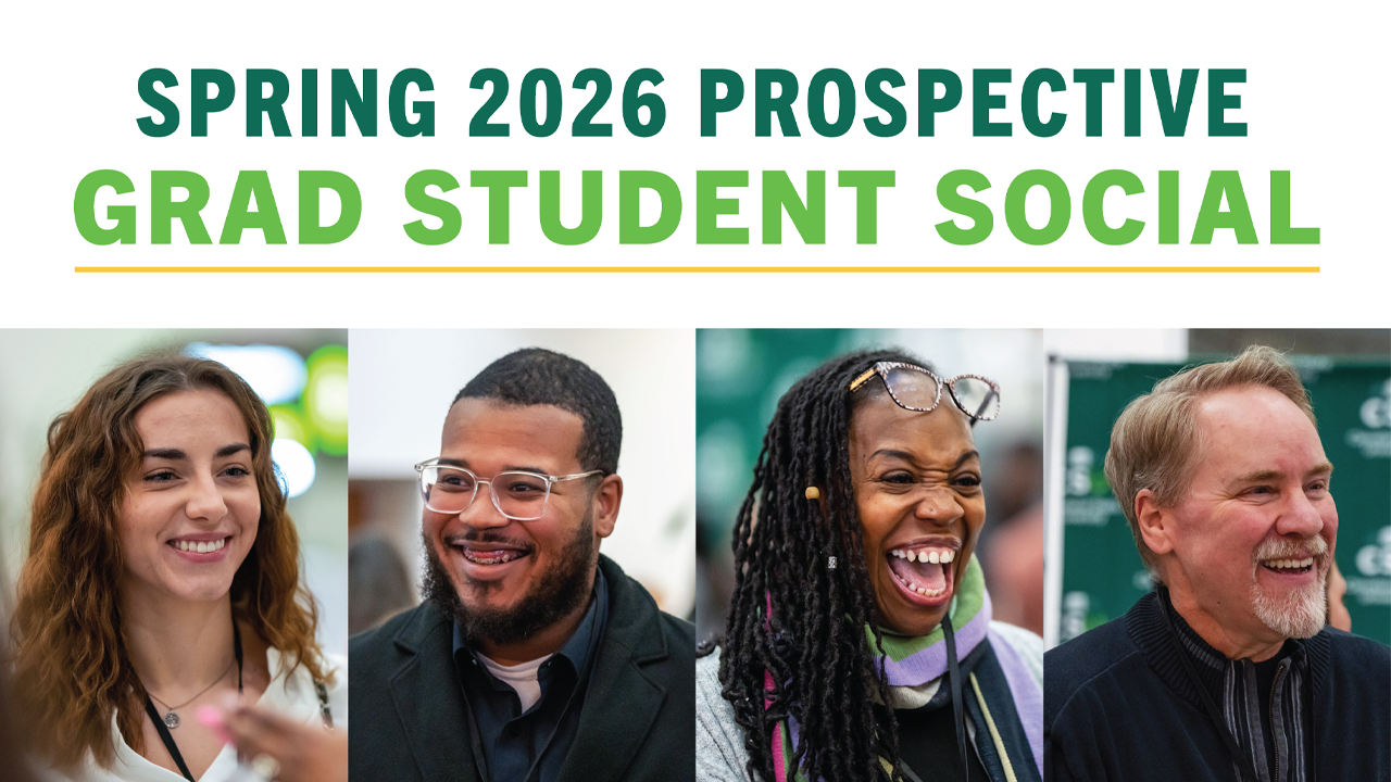 Grad Social at CSU April 30