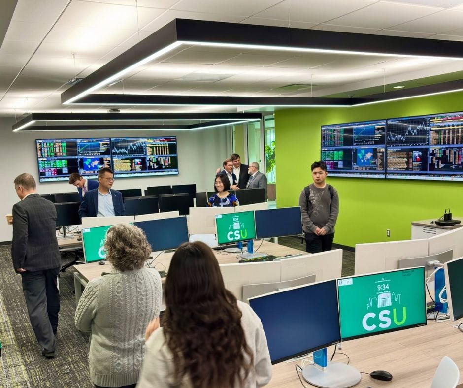 Viking Trading Lab at Cleveland State
