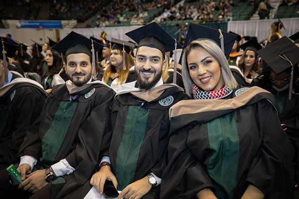 Cleveland State Students at Commencement