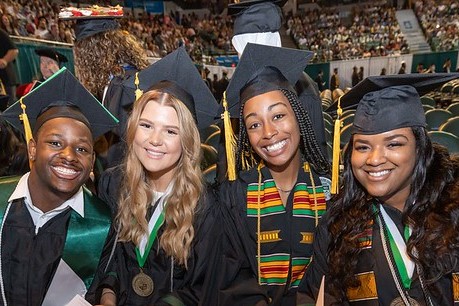 Cleveland State University graduates. 