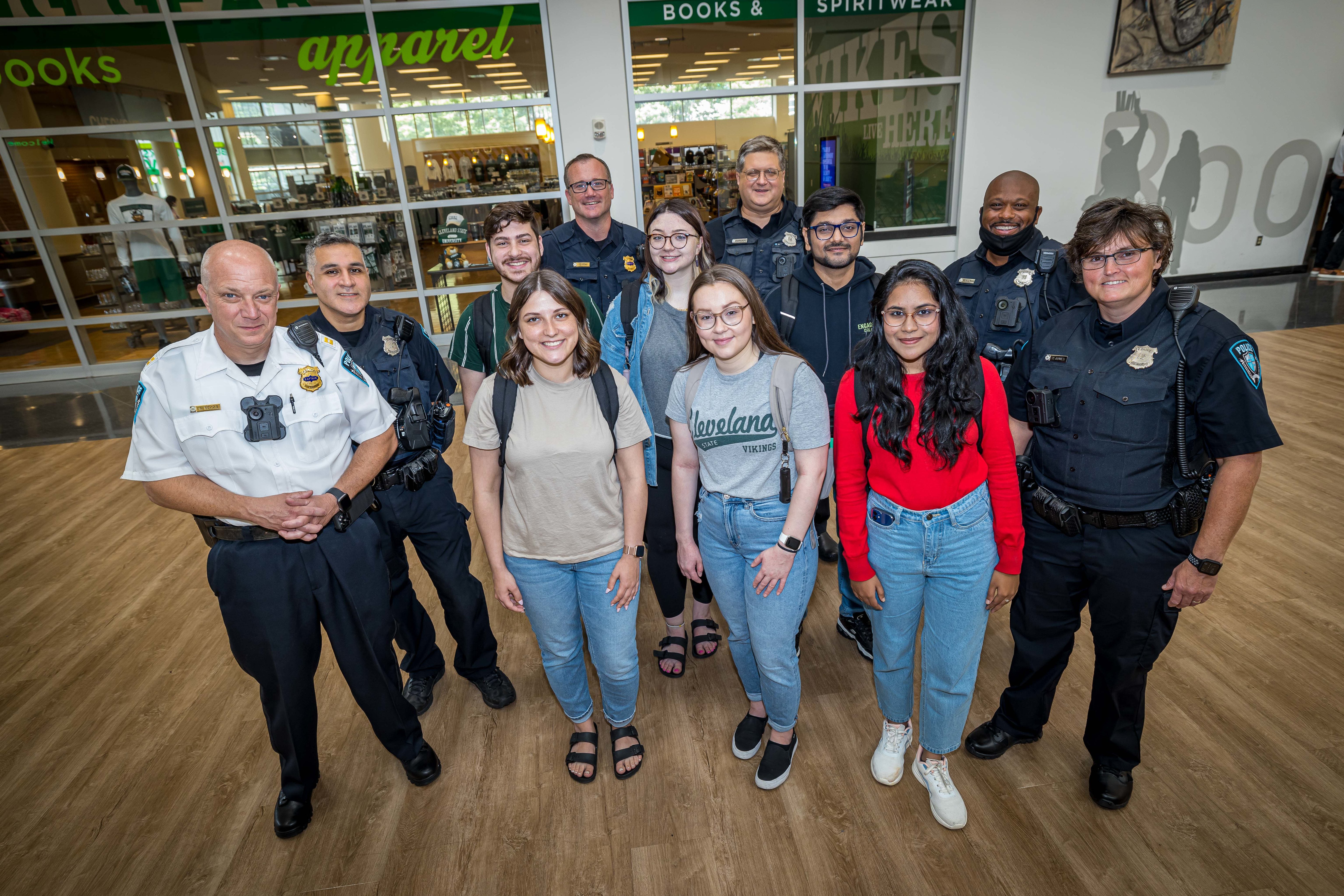 CSUPD and students