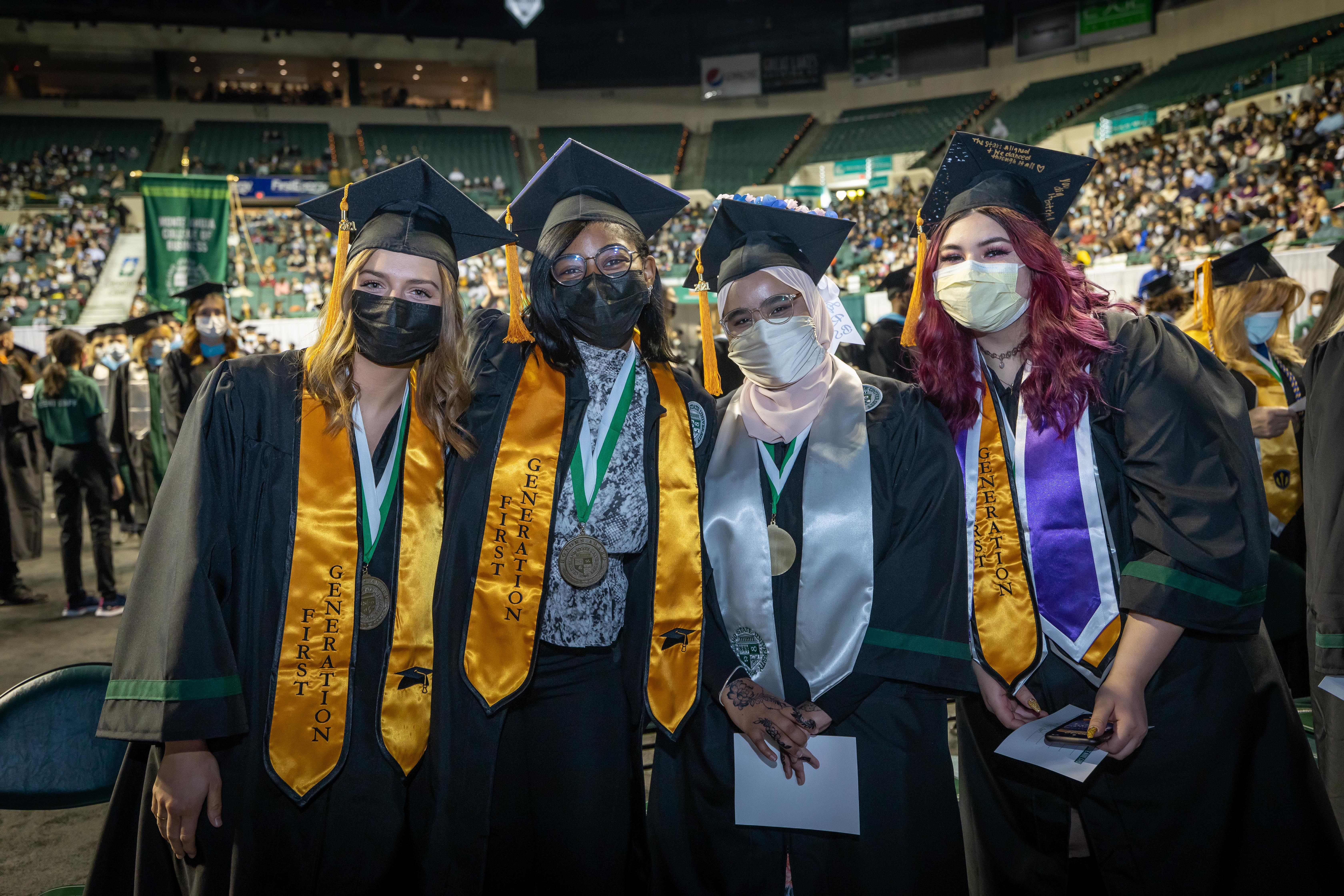 CSU Commencement Honors Fall 2021, 2020 Grads In-Person At Wolstein Center