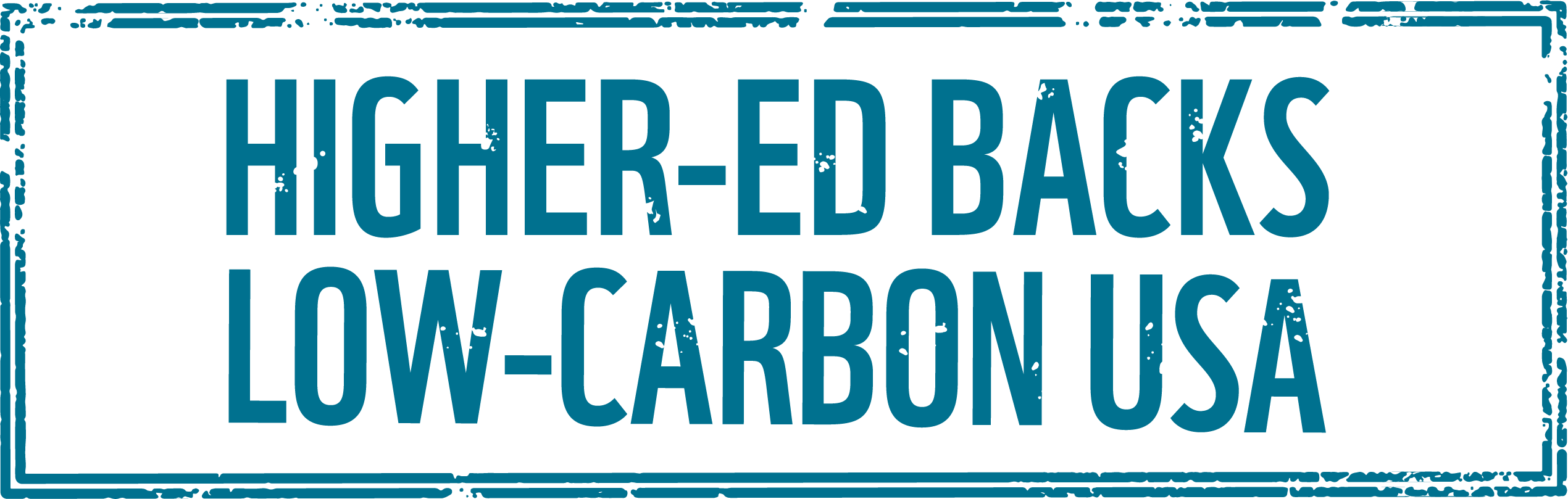Low Carbon USA Higher Ed