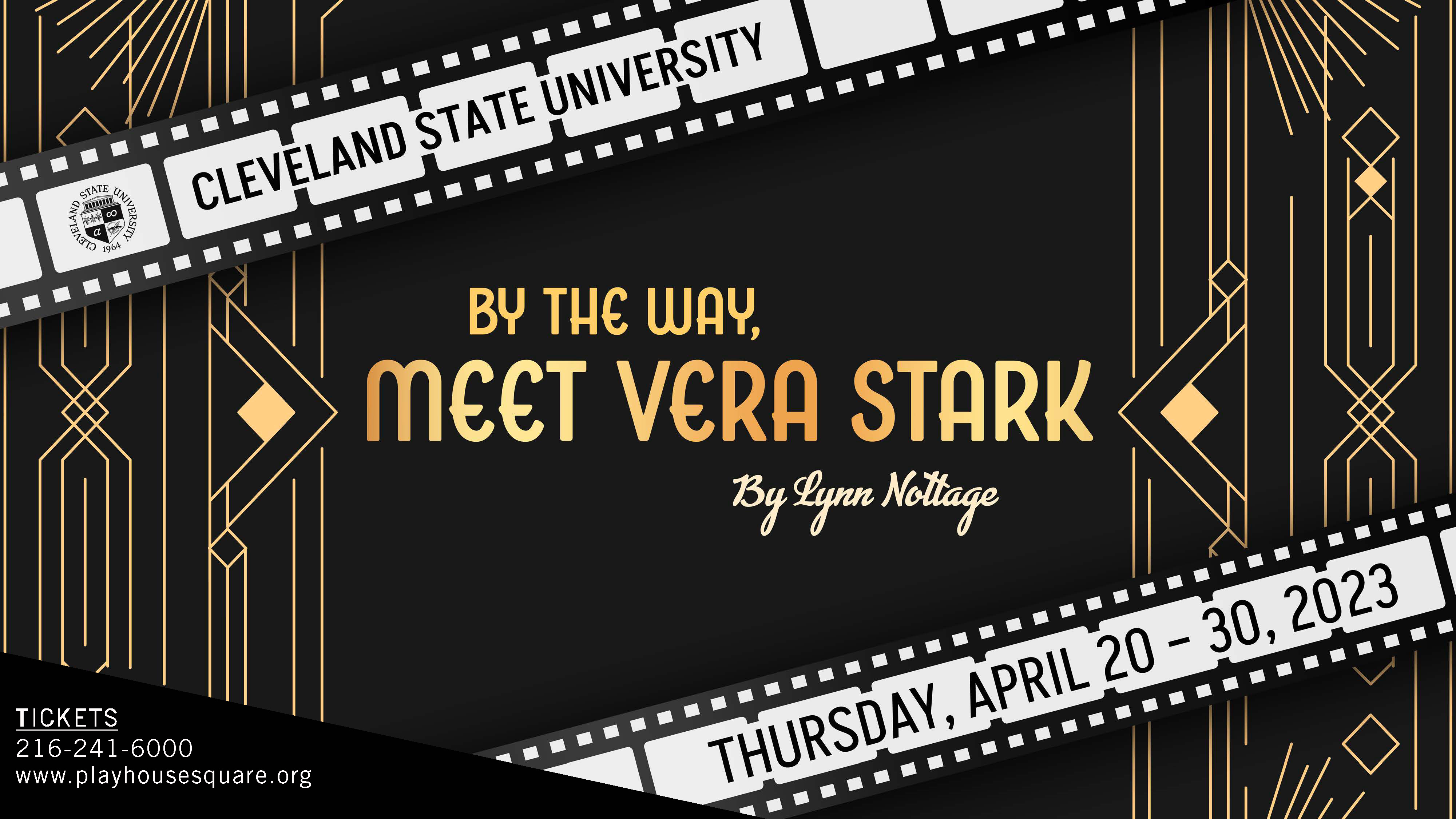 1930s movie glamour with Lynn Nottage’s comedy “By the Way, Meet Vera Stark” at Playhouse Square