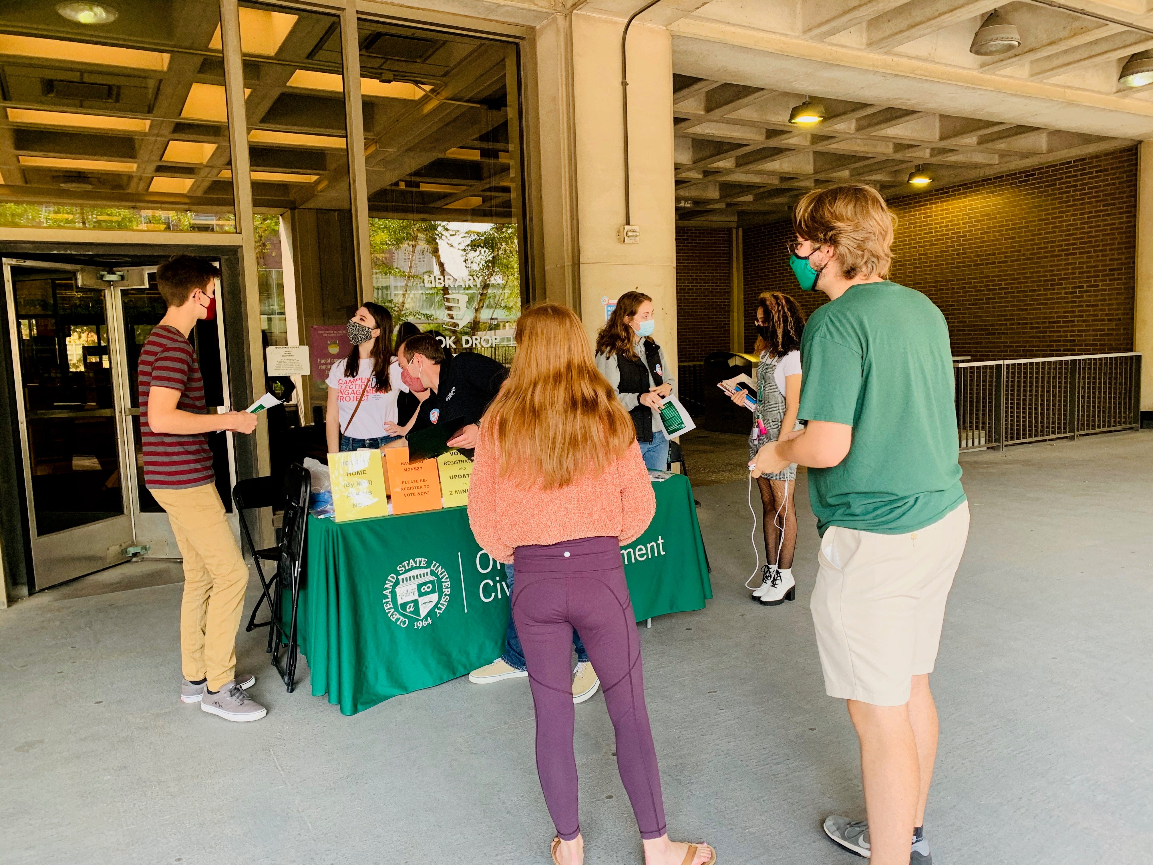 Rock the Vote 2021 OCE and CSU voting registration