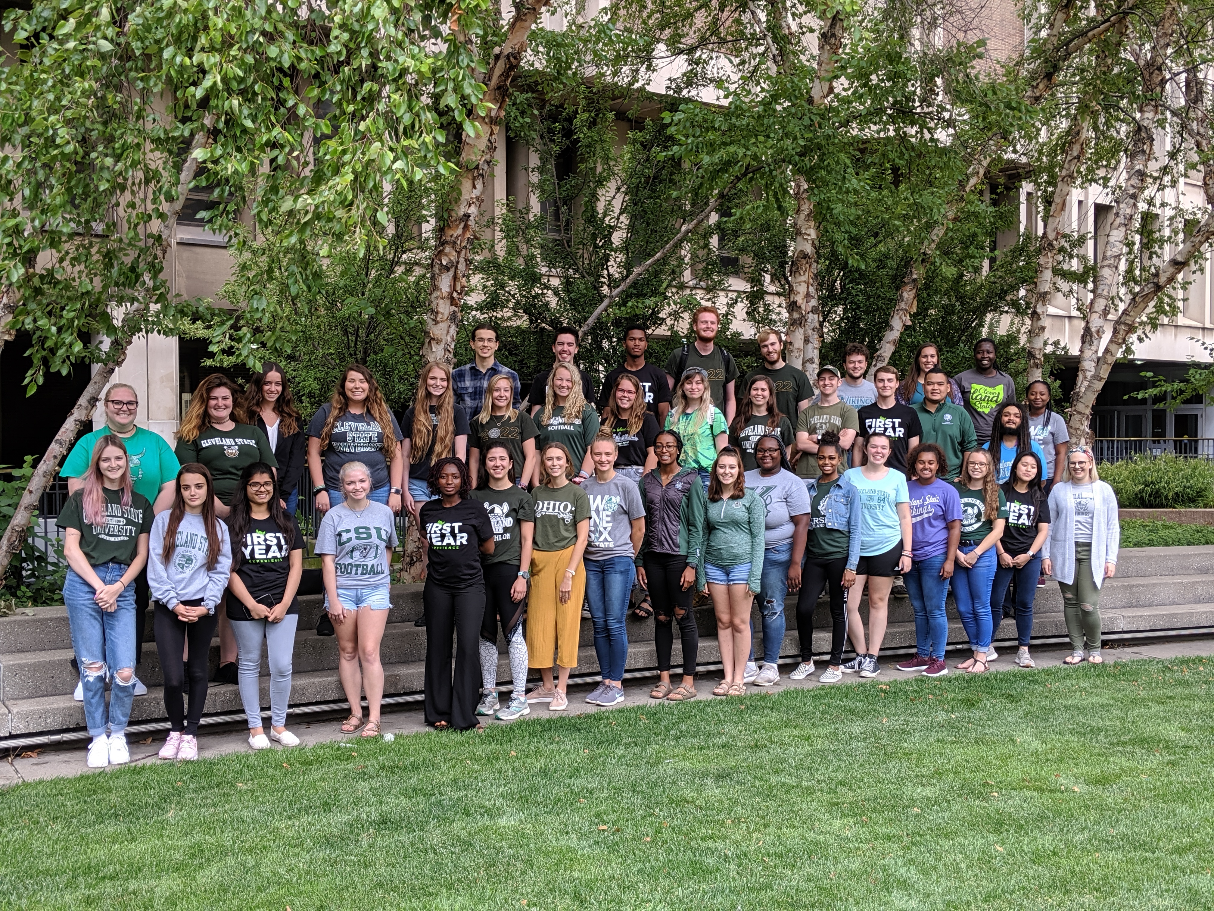 Cleveland State University Peer Mentors 2019 Group Photo