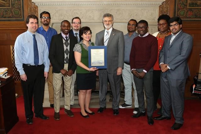 Students with Proclamation