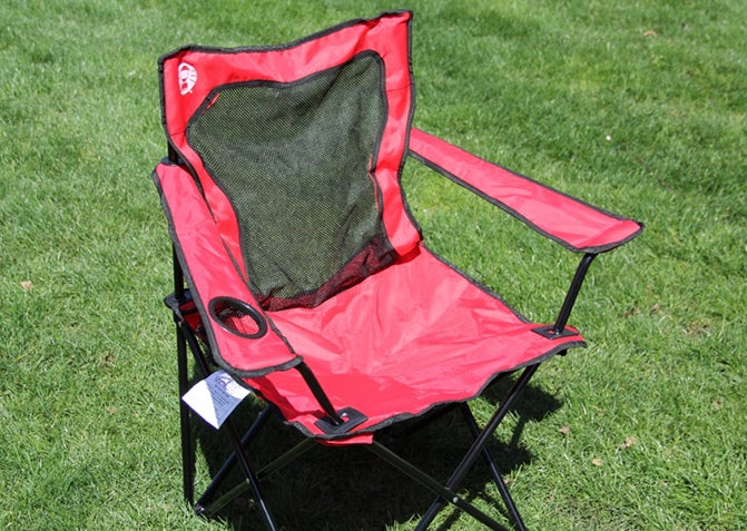 coleman mesh quad chair