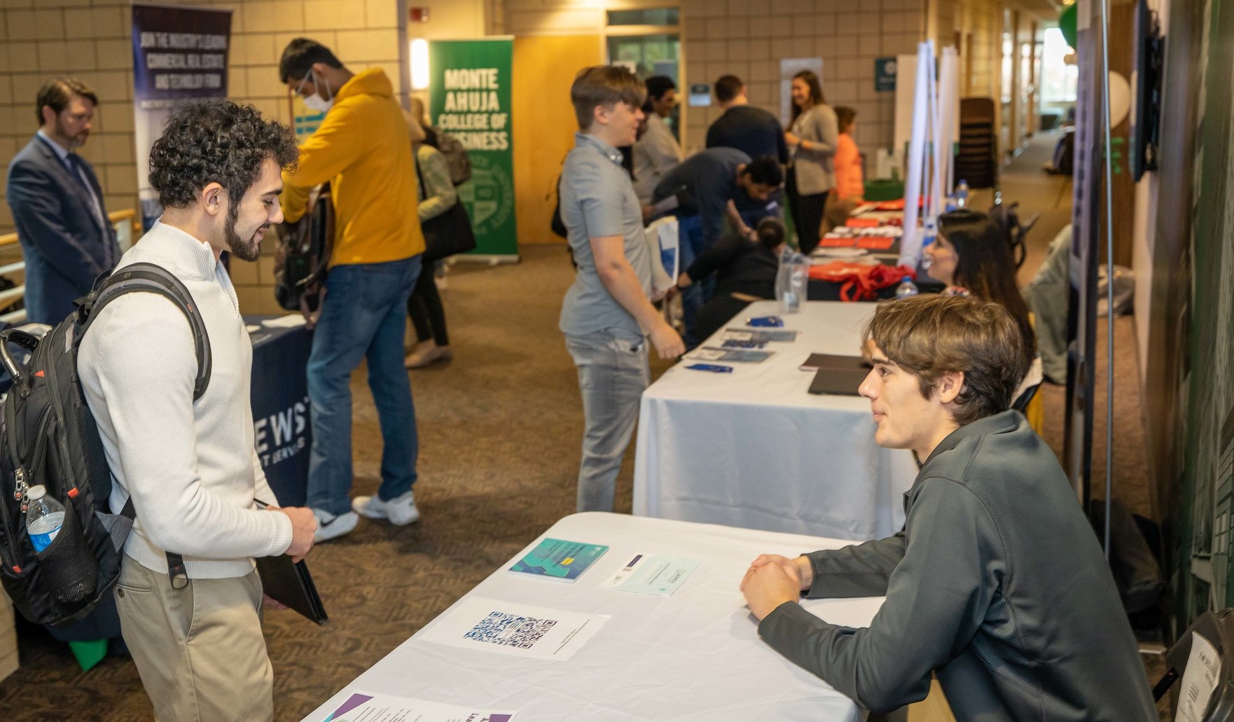 Inside the Ahuja College of Business Career & Internship Expo