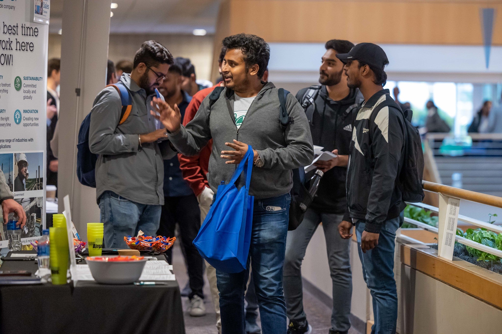 Inside the Ahuja College of Business Career & Internship Expo