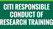 CITI Responsible Conduct of Research Training