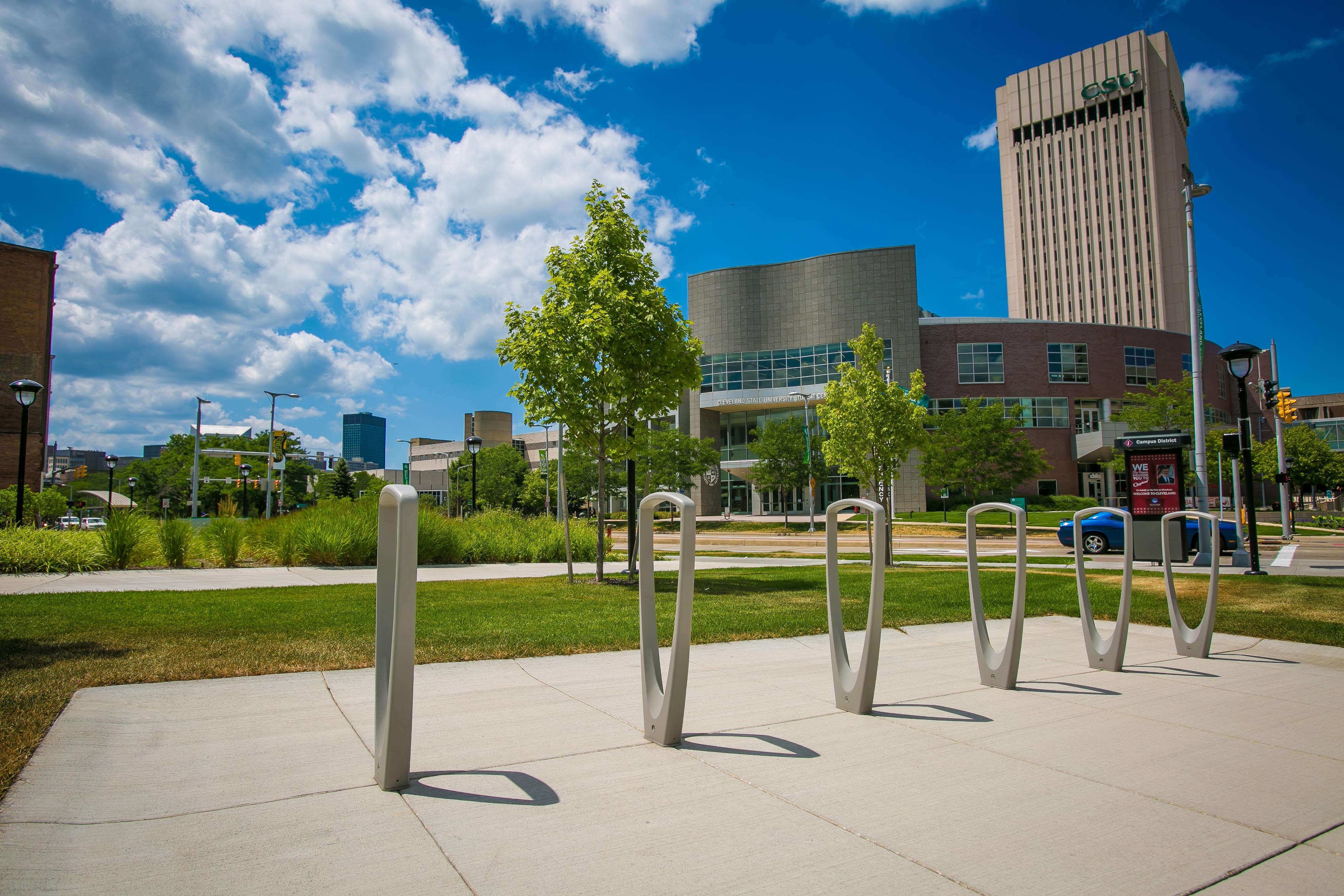 CSU bike racks IM