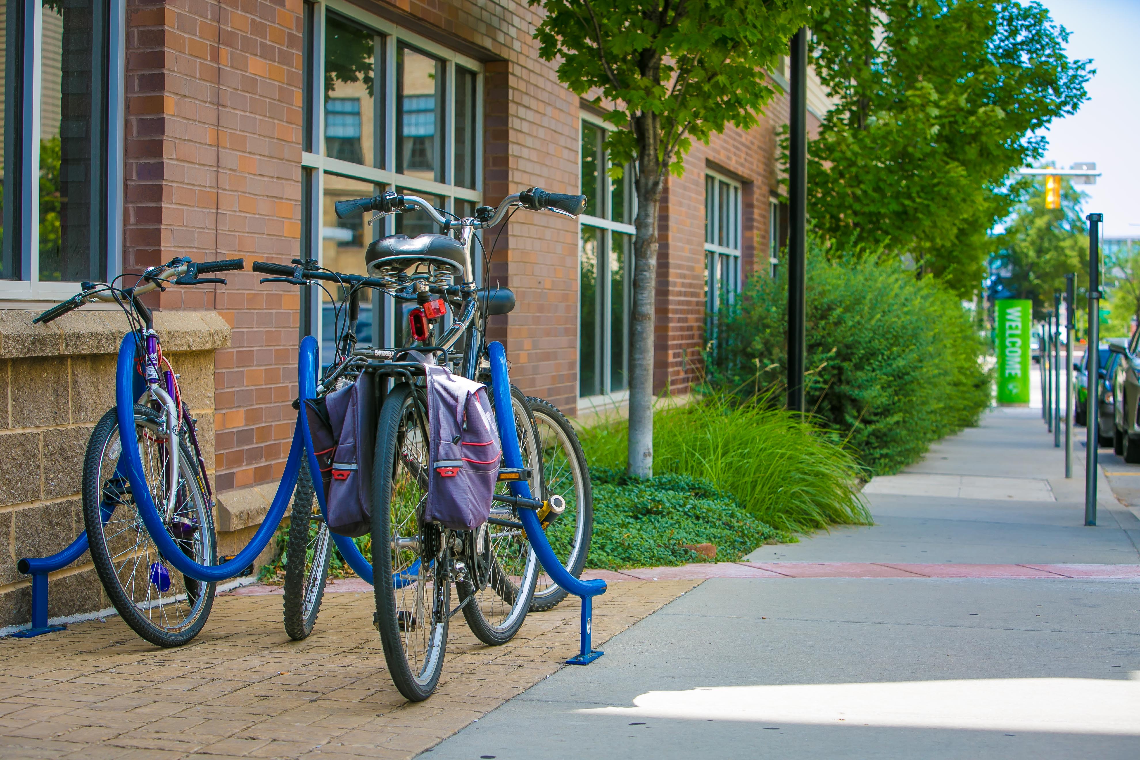 CSU bike racks EC