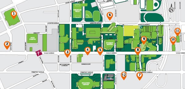 Cleveland State University Map Off Campus Housing Resources | Cleveland State University