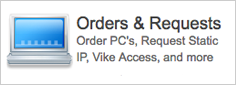 Visit the Orders and Requests section of Easy Help