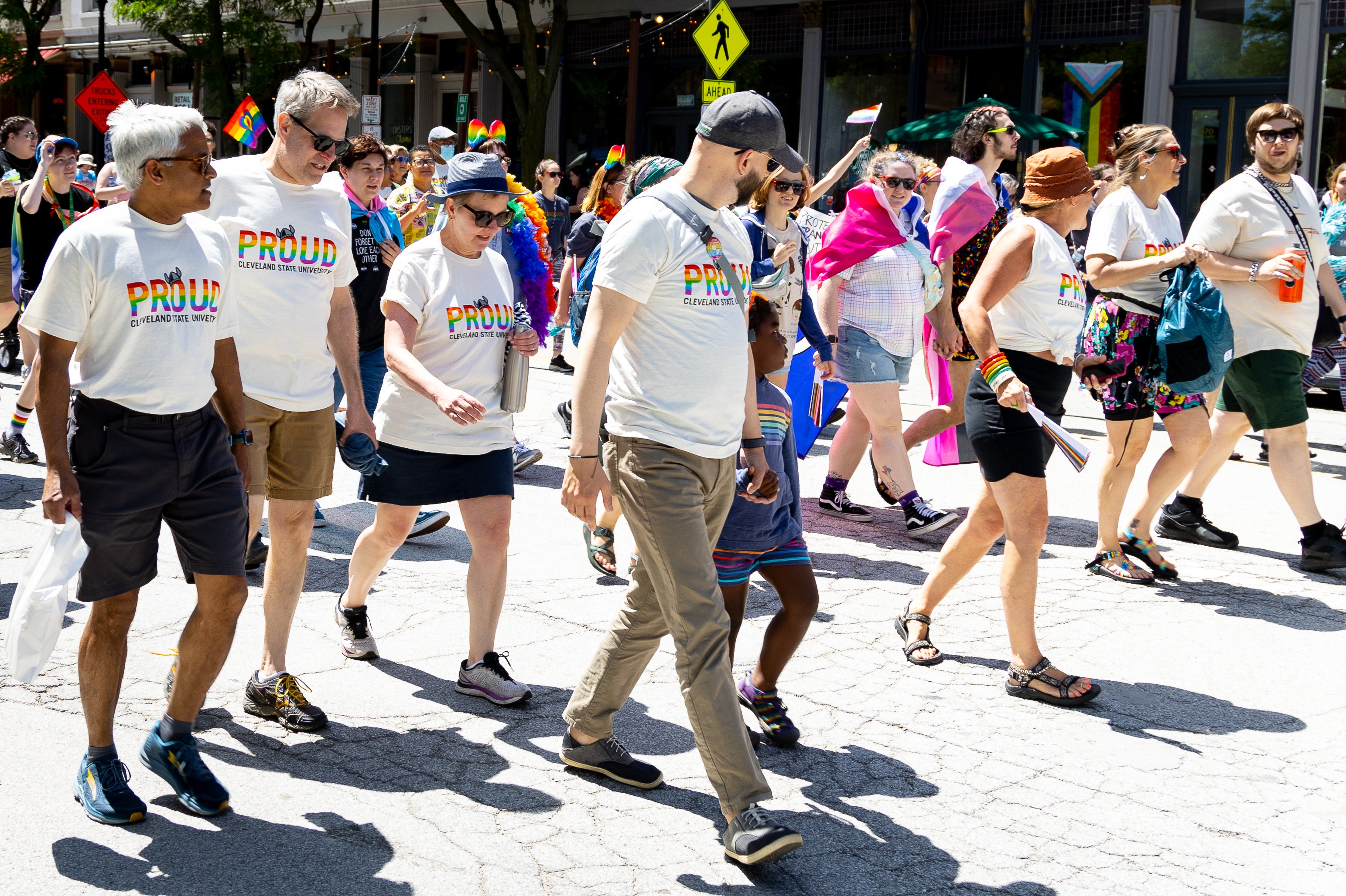 CSU Joins Thousands of Revelers at Pride in the CLE 2022