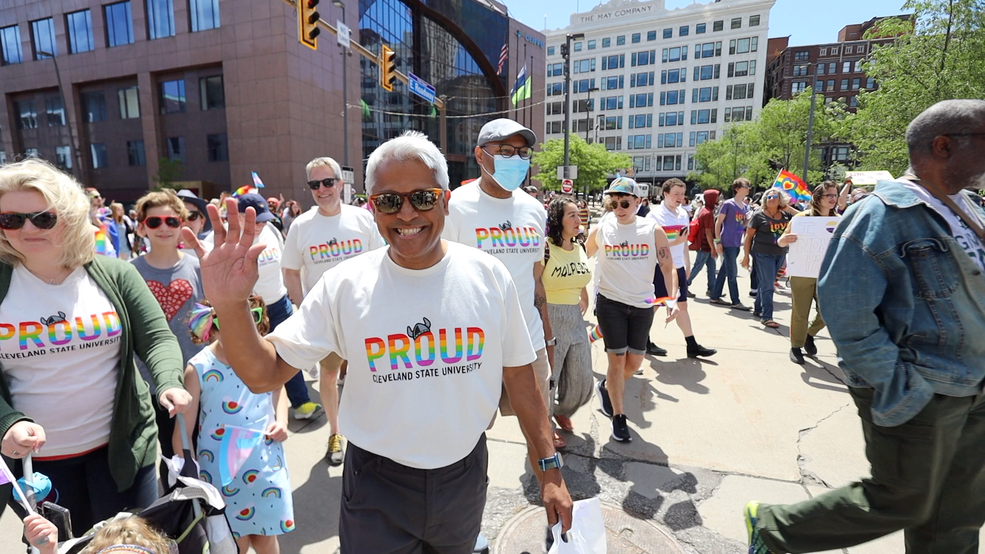 CSU Joins Thousands of Revelers at Pride in the CLE 2022