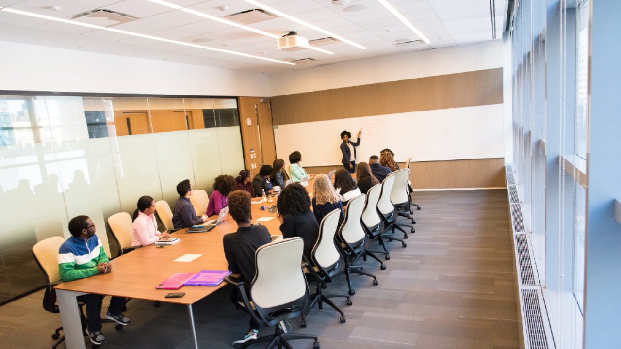 Facilitator in a class or seminar