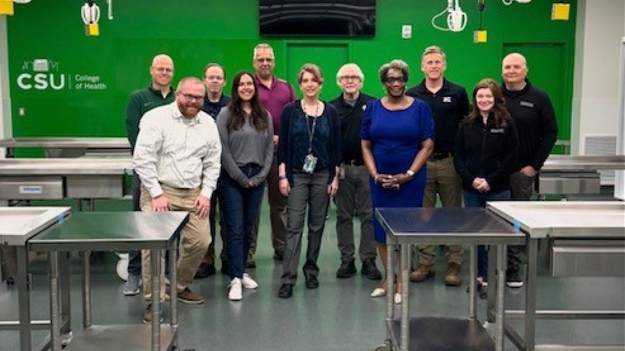 anatomy lab group photo