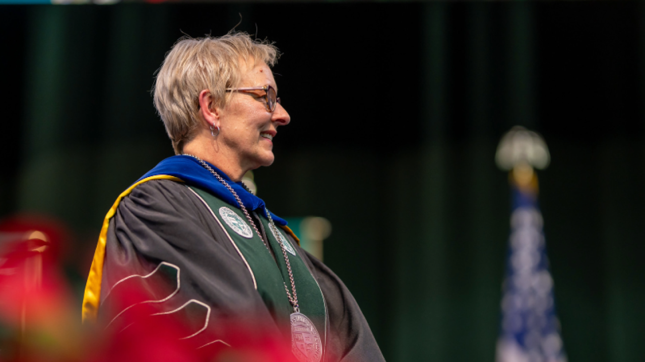 President Bloomberg at Commencement