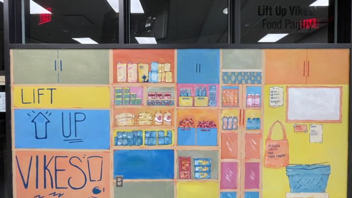 Image of Lift Up Vikes mural