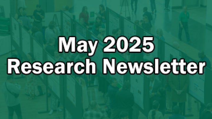 May 2025 research newsletter