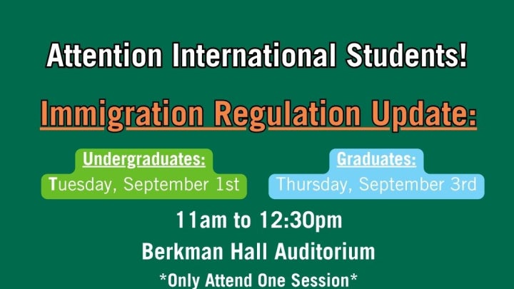 International Immigration Regulation Update Alert