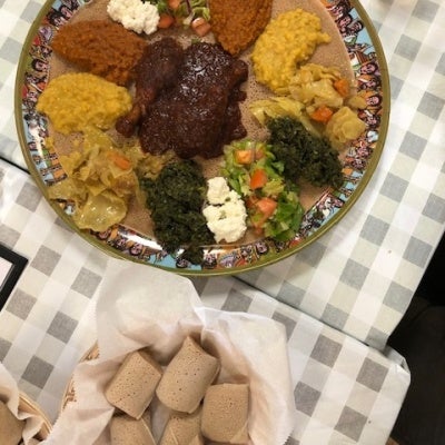 Food from Hebesha Ethiopian & Eritrean Restaurant