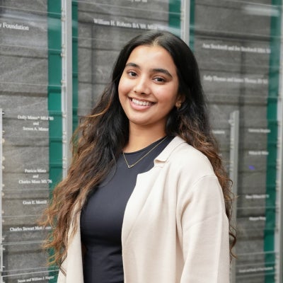 SGA President (25-26) Alysha Syed