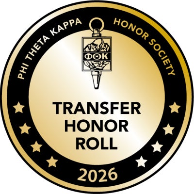 Phi Theta Kappa Transfer Honor Roll Badge