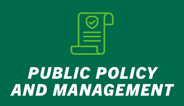 Public Policy and Management