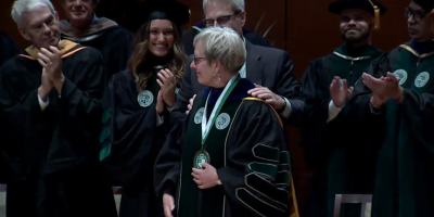 Dr. Laura J. Bloomberg Inaugurated as 8th President of Cleveland State University