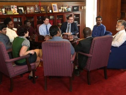 GSRC meets with mayor of Cleveland, Frank Jackson