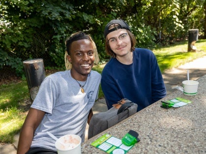 BOys Smiling