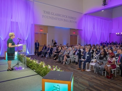 On May 11, after three years, Radiance, Cleveland State University’s premier fundraising event, returned to the campus ballroom to celebrate over $3 million raised in support for student scholarships, programs, services and more. During the event, attende