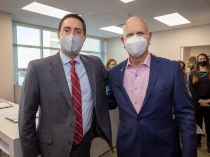 Ohio Secretary of State Frank LaRose visits Cleveland State University