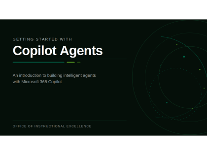 Getting Started with Copilot Agents