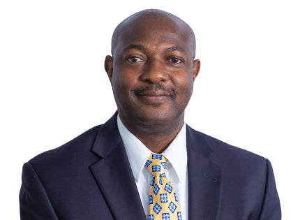 Dr. Stephen Arhin, chair of the Department of Civil and Environmental Engineering in the Washkewicz College of Engineering.&nbsp; 