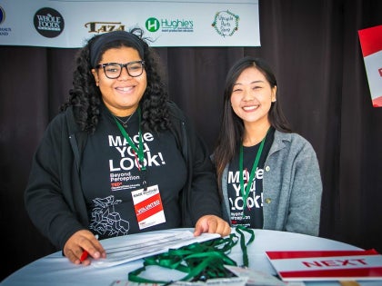 TEDxClevelandStateuniversity Registration Table in 2015
