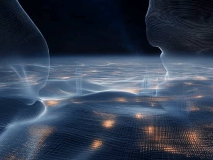 electrical grids view from space